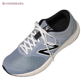 【靴のHOSHIKAWA】 『New Balance ME420』ニューバランス スニーカーメンズ レースアップグレー/ブラック24.5cm～28cm 4E運動靴 本革 軽量