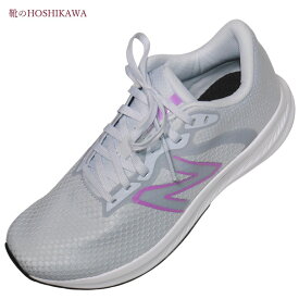 【靴のHOSHIKAWA】 『New Balance W413』ニューバランスランニングシューズ22.5cm～25.5cm 2Eグレー レディースレースアップ 運動靴