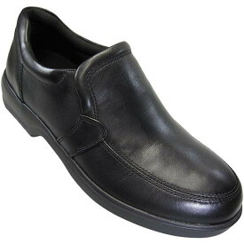 ドクターアッシー Dr.ASSY DR-1010 黒 メンズ カジュアルシューズ 革靴 スリッポン 4E 幅広 ワイド 本革 撥水加工