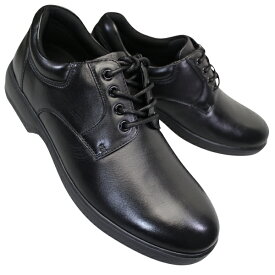 ドクターアッシー Dr.ASSY DR-1008 ブラック メンズ カジュアルシューズ 革靴 4E 幅広 ワイド 本革 撥水加工