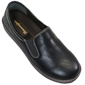 Fiammifero PF-9002 ダークブラウン・ブラック レディースカジュアルシューズ 婦人靴 スリッポン GDW 9002