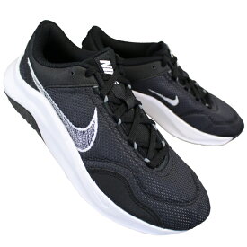 【全商品ポイント5倍⇒6/11(火)1:59迄】 ナイキ NIKE スニーカー DM1120-001 ナイキ レジェンドエッセンシャル 3 NN ブラック/ホワイト/グレー 25cm～29cm メンズ ローカットスニーカー トレーニングシューズ 運動靴 紐靴