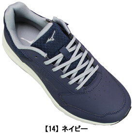 【エントリーでポイント5倍⇒11/11(火)1:59迄】 ミズノ MIZUNO ウォーキングシューズ ウェーブフリーライドSL SW B1GE2305 ブラック ネイビー ブラウン 23cm〜27cm メンズ レディース ローカット 紐靴 運動靴 サイドファスナー サイドジップ 4E相当 幅広 ワイド B1GE2305