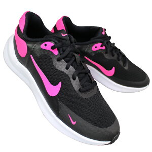 ナイキ nike スニーカー FB7689 002 レボリューション7 GS ブラック/ピンク 20cm〜24.5cm キッズ ジュニア スニーカー ランニングシューズ 紐靴 運動靴 子供靴 REVOLUTION 7 ナイキFB7689 ナイキ7689
