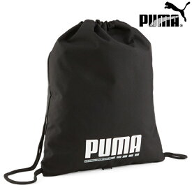 プーマ プラスジムサック 090348 ブラック 14.5L ナップザック リュック 巾着 プールバッグ 体操服入れ ジムサック バッグ 鞄 かばん puma プーマ90348