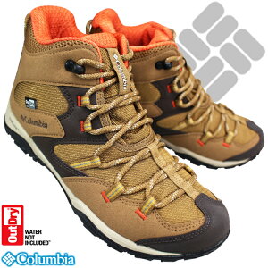 コロンビア Columbia 防水ハイキングシューズ セイバー5ミッド アウトドライ YL2365 286 ELK 23.5cm〜24.5cm レディース 防水スニーカー ウォーキングシューズ アウトドアシューズ 靴 紐靴 登山靴 Saber