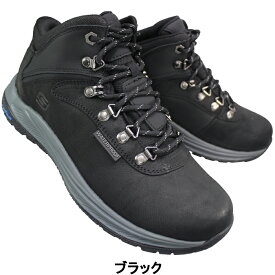スケッチャーズ SKECHERS 防水ハンズフリーシューズ スリップインズ リラックスドフィット メロエ - パイクマン205285WW ブラック ブラウン 26cm〜27cm メンズ アウトドア スニーカー ブーツ 靴 205285WW/BLK 205285WW/BRN