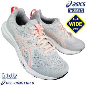 �A�V�b�N�X asics �����j���O�V���[�Y 1012B678 �Q���R���e���h9 ���C�h �O���[/�s���N 23cm�`25cm ���f�B�[�X ���[�J�b�g�X�j�[�J�[ ���[�J�b�g �V���[�Y �^���C �R�C