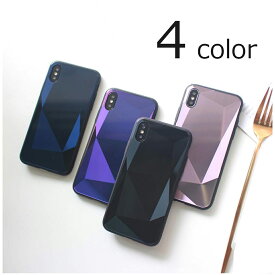 ひし形 強化ガラススマホケース カバーケース iPhone6/6s 6splus iPhone7/8 iPhone7/8plus iPhoneX/XS iPhoneXSMAX