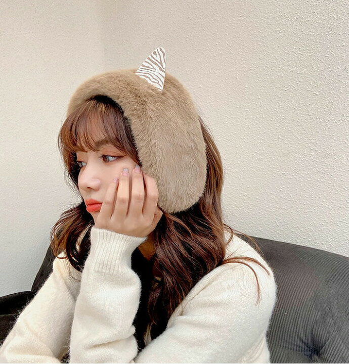 楽天市場】秋冬スタイリングのアクセントに！全4色 猫耳付き ねこ耳  