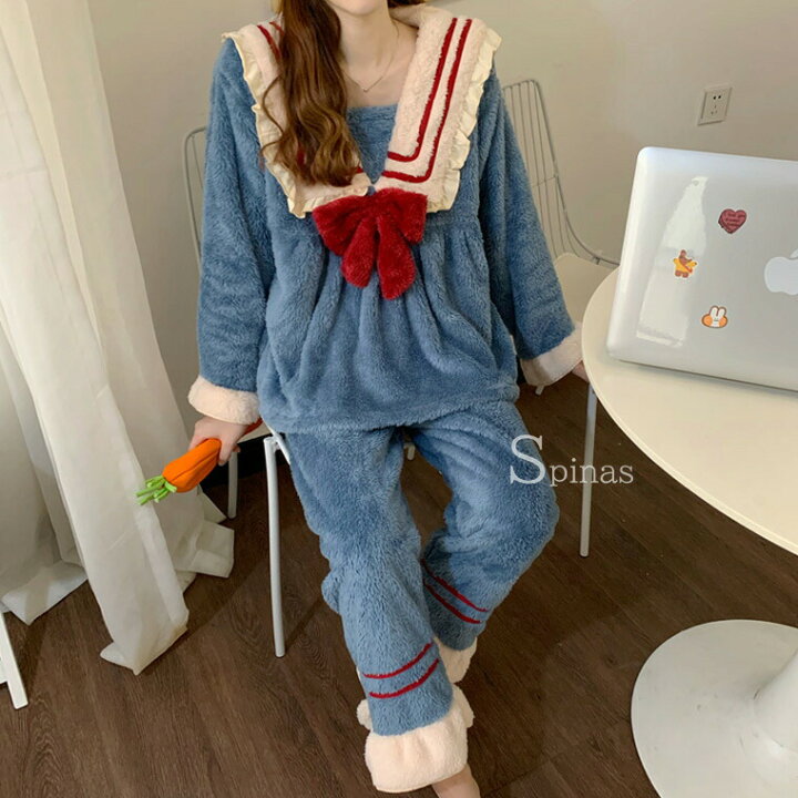 楽天市場】セーラー服みたいな可愛いパジャマ 選べるスカート パンツ  