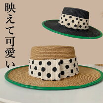 楽天市場】ドット 水玉（レディース帽子｜帽子）：バッグ・小物 