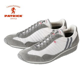 PATRICK パトリック メンズ レディース スニーカー 靴　スタジアム　STADIUM　ホワイト/グレー（23130）
