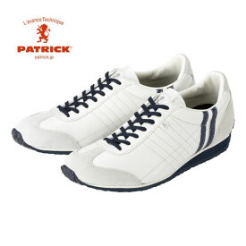 PATRICK パトリック メンズ レディース スニーカー 靴　アイリス　IRIS パール　ホワイト　ネービー　（23422）