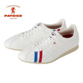 PATRICK パトリック メンズ レディース スニーカー 靴　シュリー　SULLY　トリコロール　ホワイト　ブルー　レッド（26750）