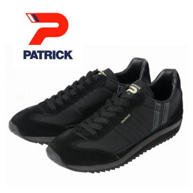 【クールなオールブラック！】PATRICK パトリック メンズ レディース スニーカー 靴　マラソン　MARATHON SPACE　スペース　ブラック　女性用　男性用（94601）