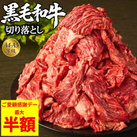 【ご愛顧感謝デー 半額】黒毛和牛 切り落とし 選べる(500g×2~8パック) メガ盛 父の日 お歳暮 お中元 ギフト プレゼント お取り寄せ A4・A5等級 国産 和牛 肉 牛肉 お肉 牛丼 すき焼き BBQ カレー 肉じゃが 煮物 しゃぶしゃぶ 常陸牛 内祝い ラッピング 熨斗 小分け 冷凍