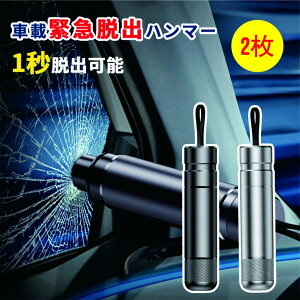 2枚緊急脱出ハンマー 車用 レスキューハンマー 緊急ハンマー セーフティーハンマー カー用品 安全対策 水害 脱出用ハンマー 車用 家用 レスキューハンマー 安全ハンマー 緊急ライフハンマ