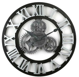 【送料無料】アナログ 欧風 ウォールクロック デザイナーズクロック 北欧 レトロ 時計 雑貨 壁掛け アンティーク ローマ数字 壁掛け時計