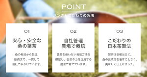 ハンさんのおいしいくわ茶ピュアパウダースティック60包