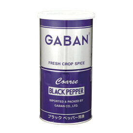 GABAN ブラックペッパー荒挽 袋 1kg 常温 調味料 スパイス ブラックペッパー 黒こしょう 粗挽き アクセント トッピング 味付け GABAN 食品 大容量 業務用