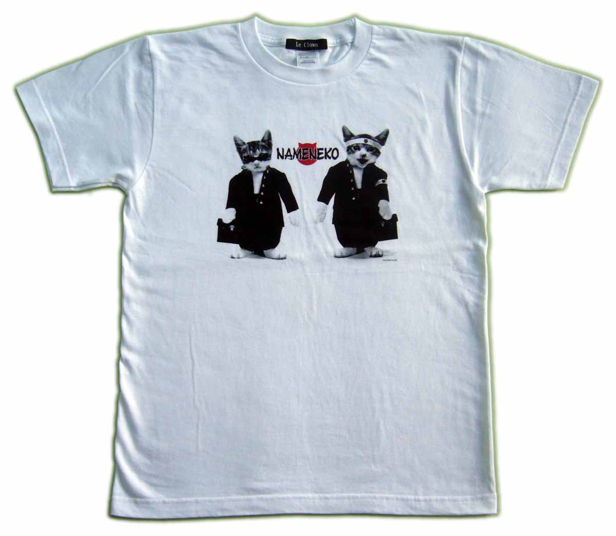 柔らかな質感の柔らかな質感のなめ猫 ライセンス Tシャツ 猫写真