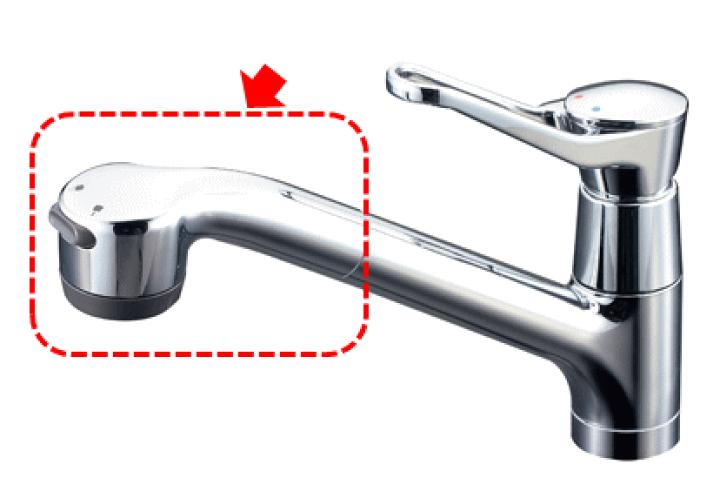 楽天市場】【KVK公式】【HC732−A】旧MYMキッチン水栓用