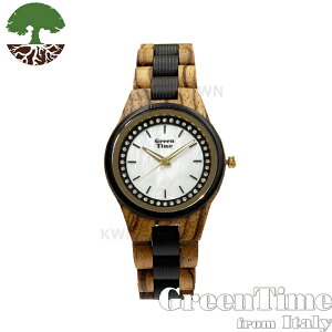 GreenTime �y�x�[�V�b�N ZW099L�z�O���[���^�C���ؐ��r���v�i�[�u���E�b�h���G�{�j�[�@�����Ք��@���C�g�X�g�[���j �y���K�A���i�z Zzero orologi