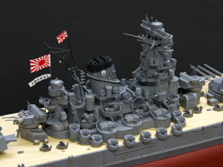 楽天市場】【当社オリジナルメイド タミヤ 1/350 戦艦大和 完成品 
