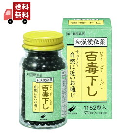 【お買い物マラソン限定★ポイント最大P46倍】送料無料 【第2類医薬品】 百毒下し 1152粒（瓶入り）