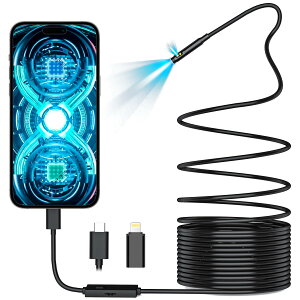 _SALE10%off^USBfAYJA7.9mmt@Co[XR[v C ^CvXR[vJAIP67 hJ 8+1  LED Cgt Android  iOS X}[gtHAiPhoneAiPad