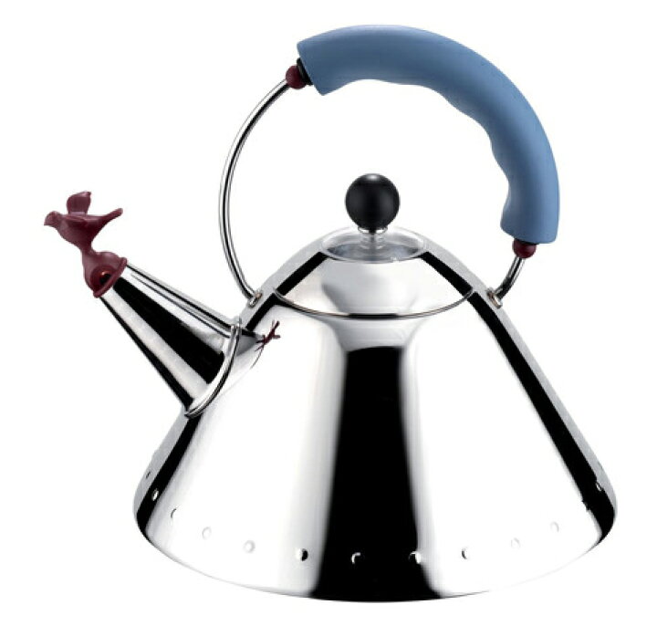 楽天市場】ALESSI アレッシィ バードケトル/やかん ブルー 9093 