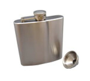 【TDI FLASK】フラスコ・スキットルステンレス製 6oz 漏斗付き