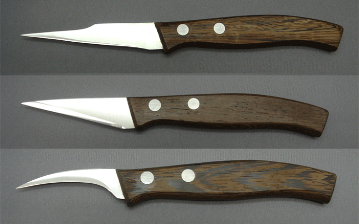 カービング　古典ナイフ　3本セット カービング 古典ナイフ 3本セット カービング 古典ナイフ 3本セット