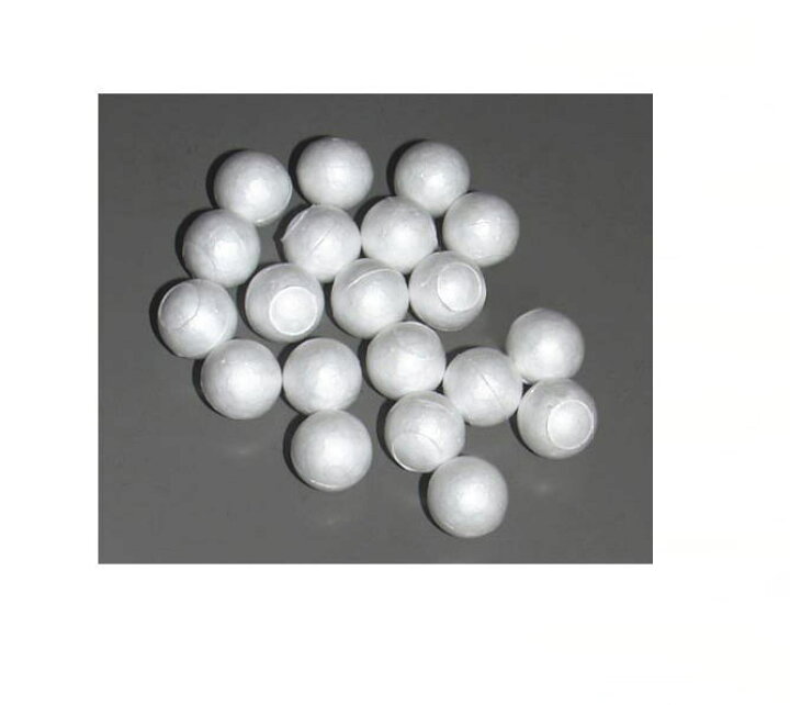 楽天市場 ｊ発泡スチロール球 真球 10ミリ 100ヶ入り 京都カナリヤ手芸店
