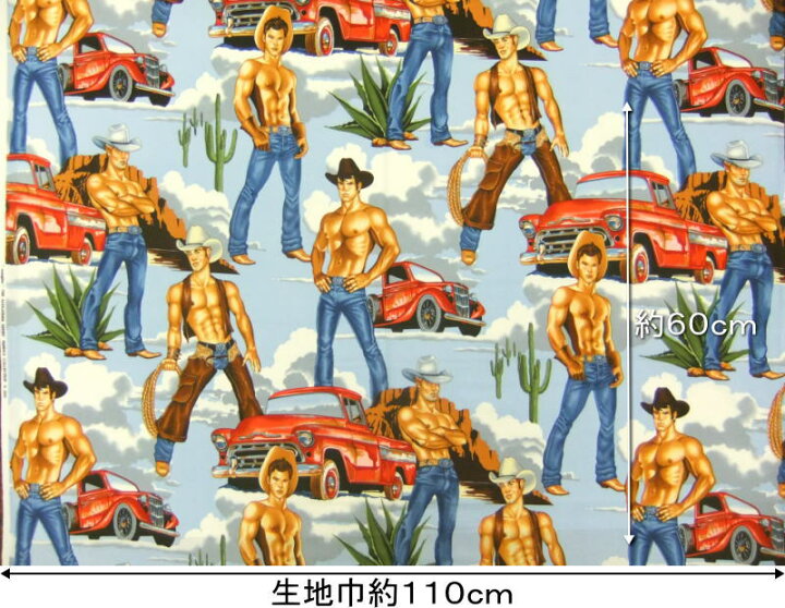 楽天市場】生地 布 輸入 USAコットン ラングラーズ 6477A-Brite 