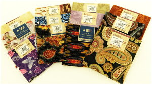 在庫限り カットクロス  ファンシー柄 S018  12枚アソート パッチワーク・小物向き はぎれ 端切れ サイズ 約40cm〜60cmx28cm〜38cm