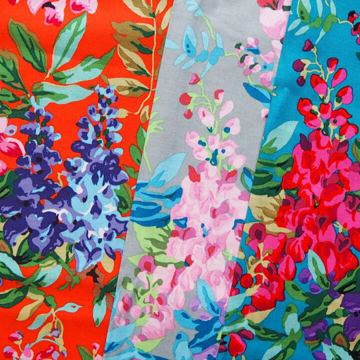 楽天市場 色02 03メーカー完売 生地 布 ケイフファセットコレクティブ ウィステリア ２０００ Kaffe Fassett Collective For Free Spirit 年8月 京都カナリヤ手芸店