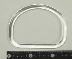 在庫限りジャスミン　プラ持手　D型P250　透明　2ケ1組