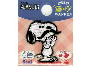 SO2Y2424�i9468�j �L�����N�^�[���b�y�� �A�b�v���P �y�X�k�[�s�[ PEANUTS�zMUSTACHE�@SNOOPY�@EMBLEM�@SO2Y2424�i9468�j