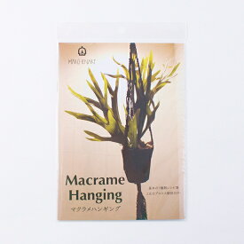 MA5077 書籍 ミニレシピ本 Macrame Hanging マクラメハンギング 基本の7種類レシピ集 2点はプロセス解説付き！
