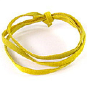 ミユキビーズアクセサリースエードテープ 人工皮革 幅3mmH647 #2(カラシ)