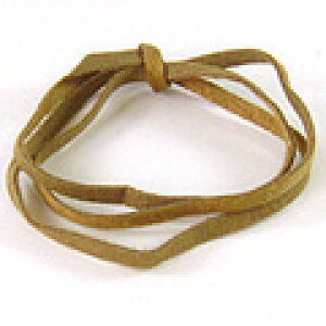 ミユキビーズアクセサリースエードテープ 人工皮革 幅3mmH647 #3(うす茶)