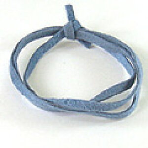 ミユキビーズアクセサリースエードテープ 人工皮革 幅3mmH647 #5(ブルー)