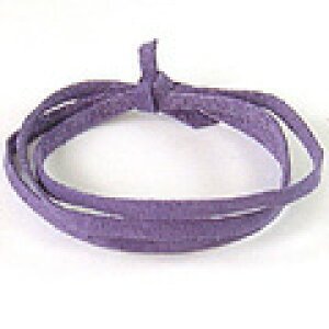 ミユキビーズアクセサリースエードテープ 人工皮革 幅3mmH647 #6(ライラック)