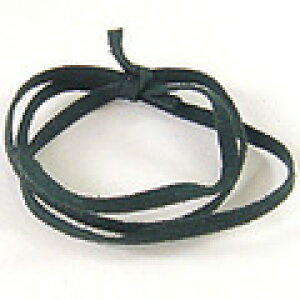 ミユキビーズアクセサリースエードテープ 人工皮革 幅3mmH647 #8(ダークグリーン)