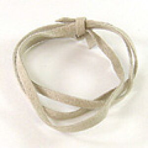 ミユキビーズアクセサリースエードテープ 人工皮革 幅3mmH647 #9(グレー)