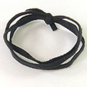 ミユキビーズアクセサリースエードテープ 人工皮革 幅3mmH647 #10(黒)
