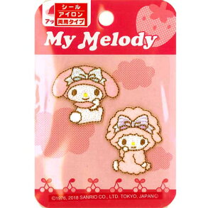 BC−BC18キャラクターワッペン アップリケ サンリオ【マイメロディ】