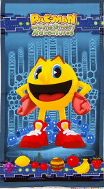 値下げ　パネル柄 入園入学 輸入 USAコットン キャラクター生地 布 パックマン 25339MUL1 正規ライセンス品 商用利用不可